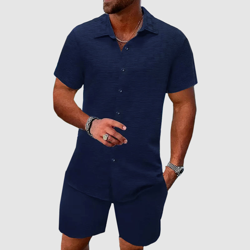 Jens – Heren co-ord set met zomerse klasse