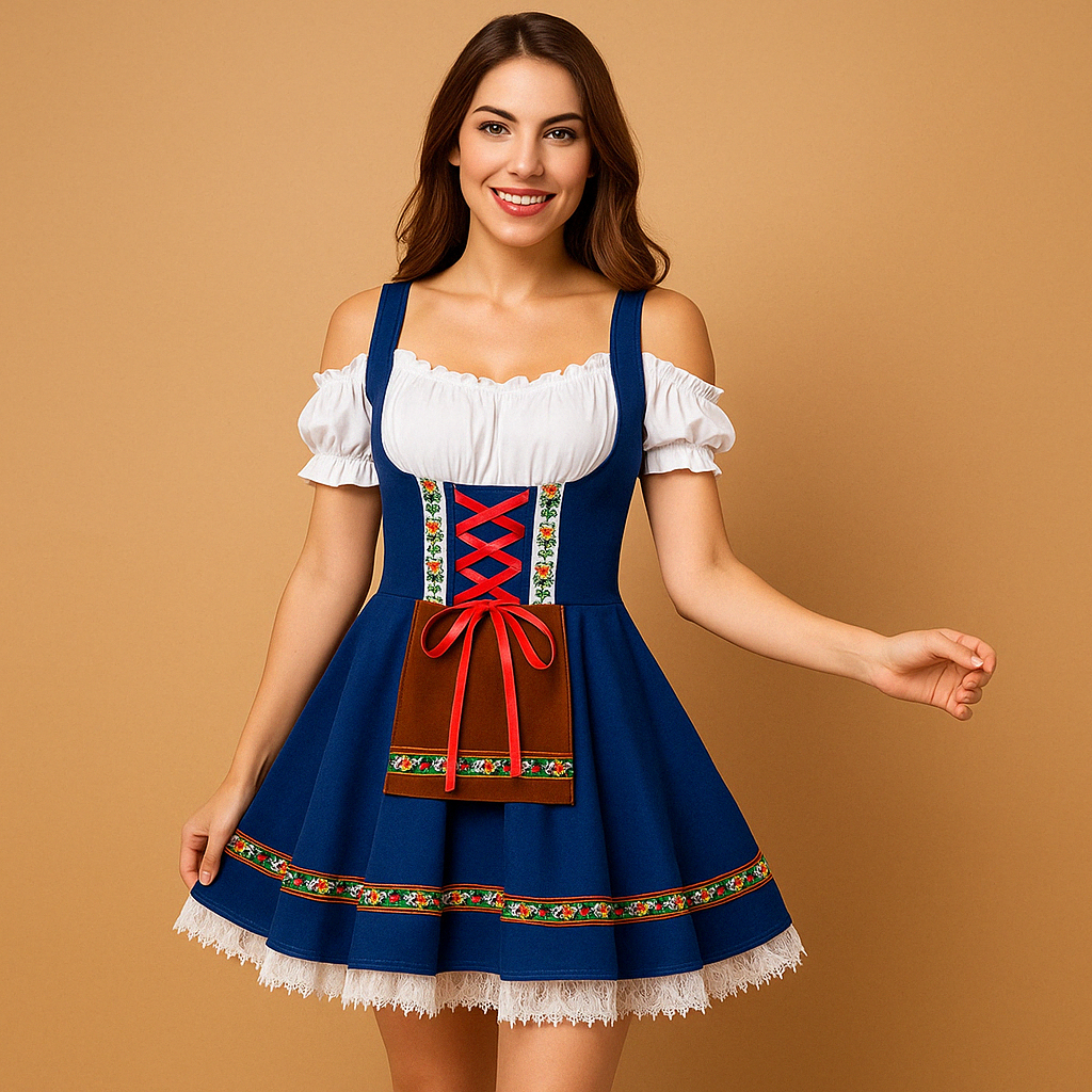 Lieke – Oktoberfest dirndl jurk voor dames met traditionele flair
