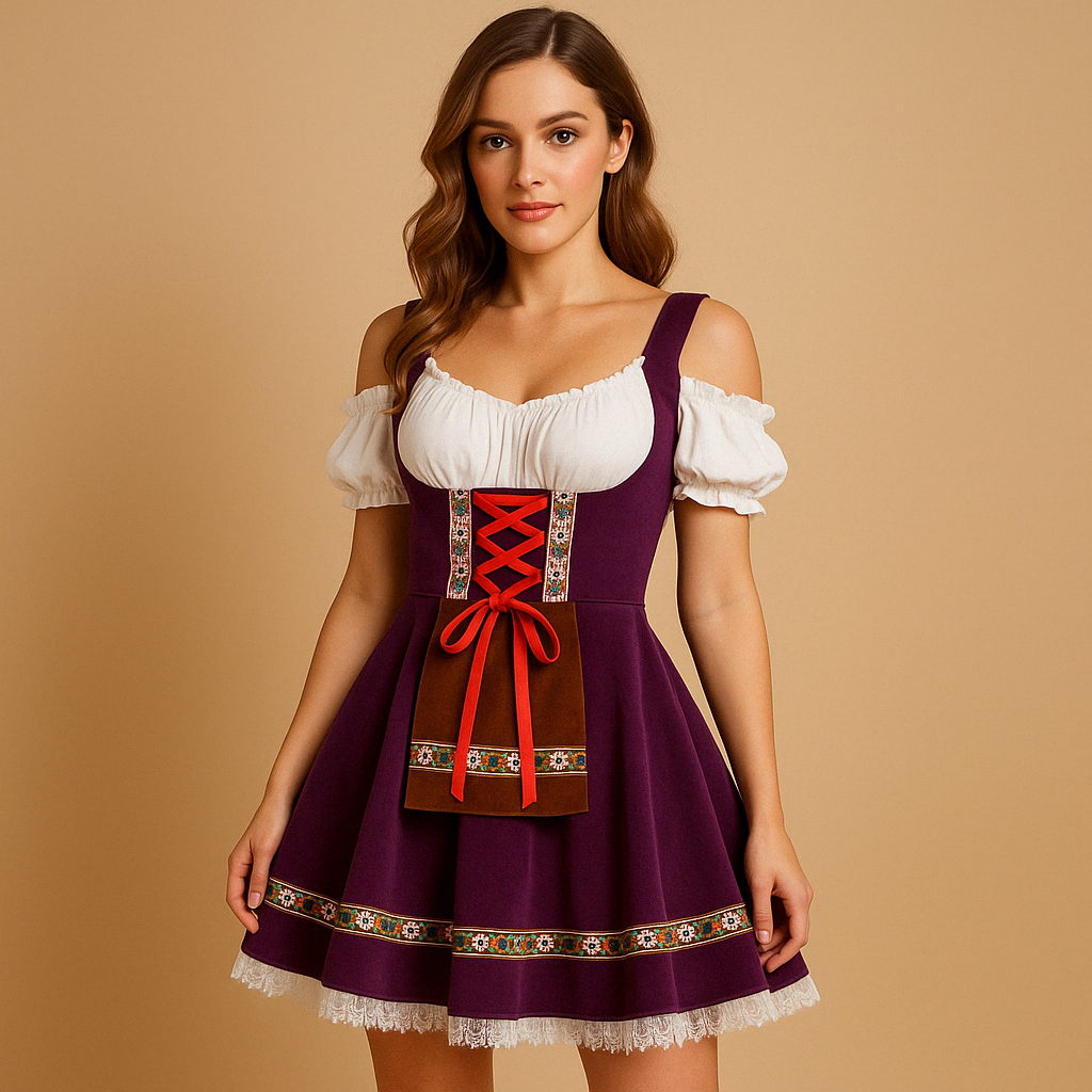 Lieke – Oktoberfest dirndl jurk voor dames met traditionele flair