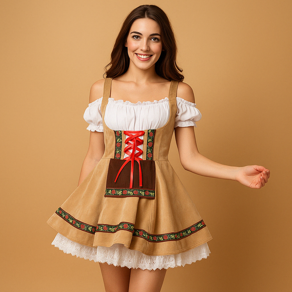 Lieke – Oktoberfest dirndl jurk voor dames met traditionele flair