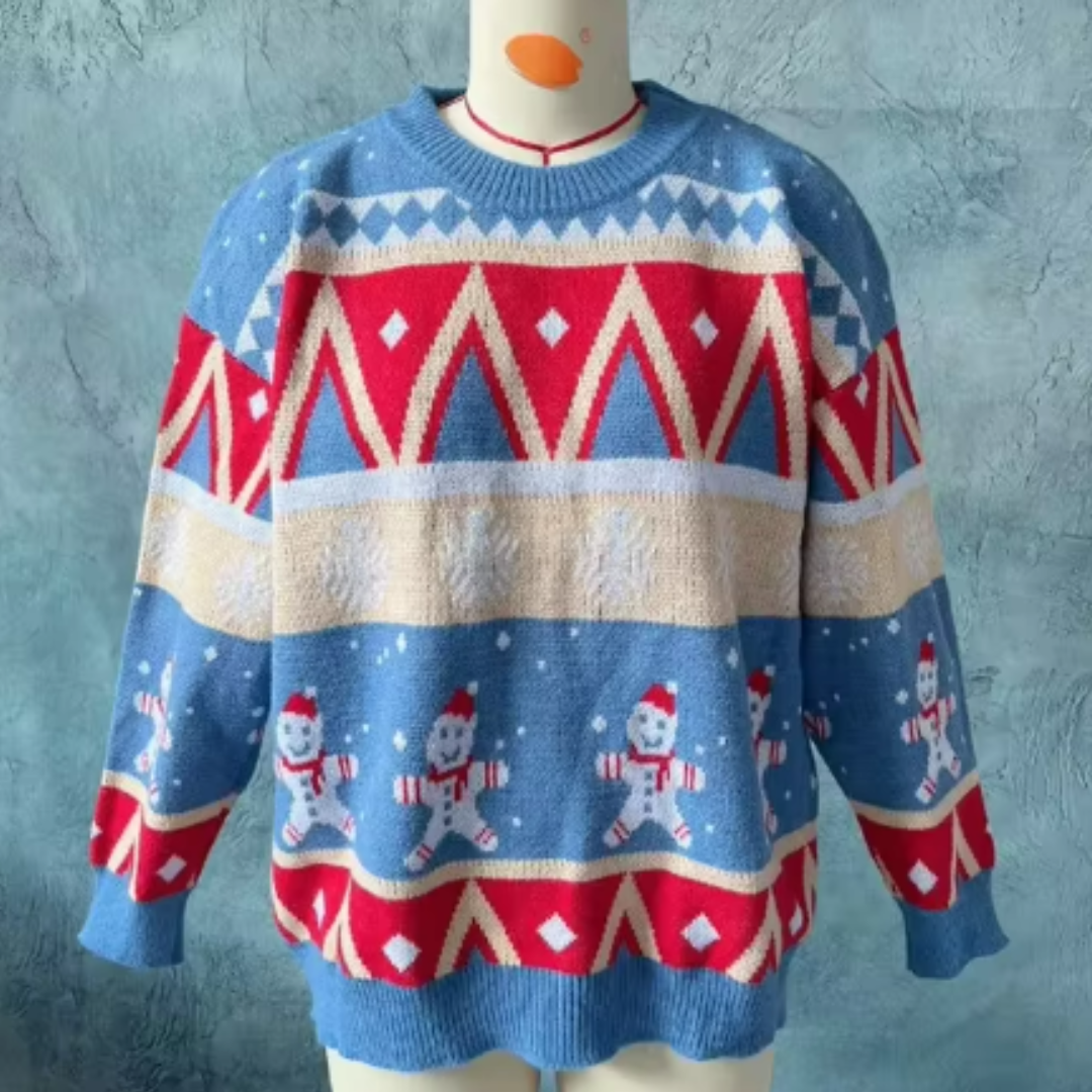 Dames Oversized Kersttrui | Warm, vrolijk en comfortabel