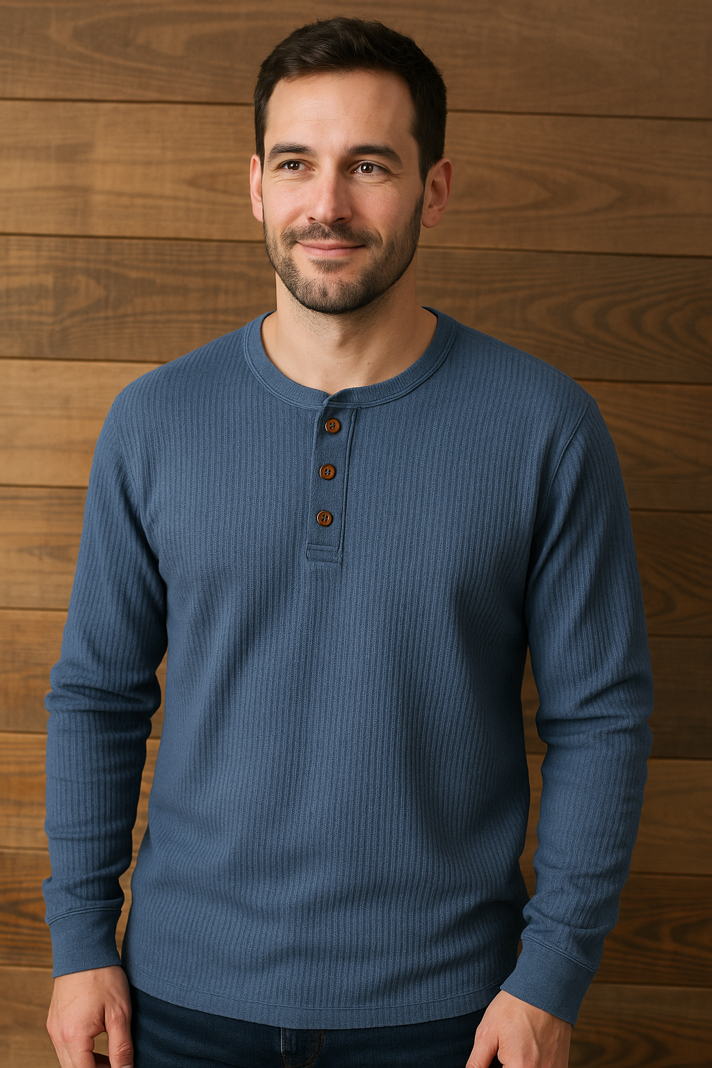 Heren Henley Shirt | Tijdloze stijl met modern comfort