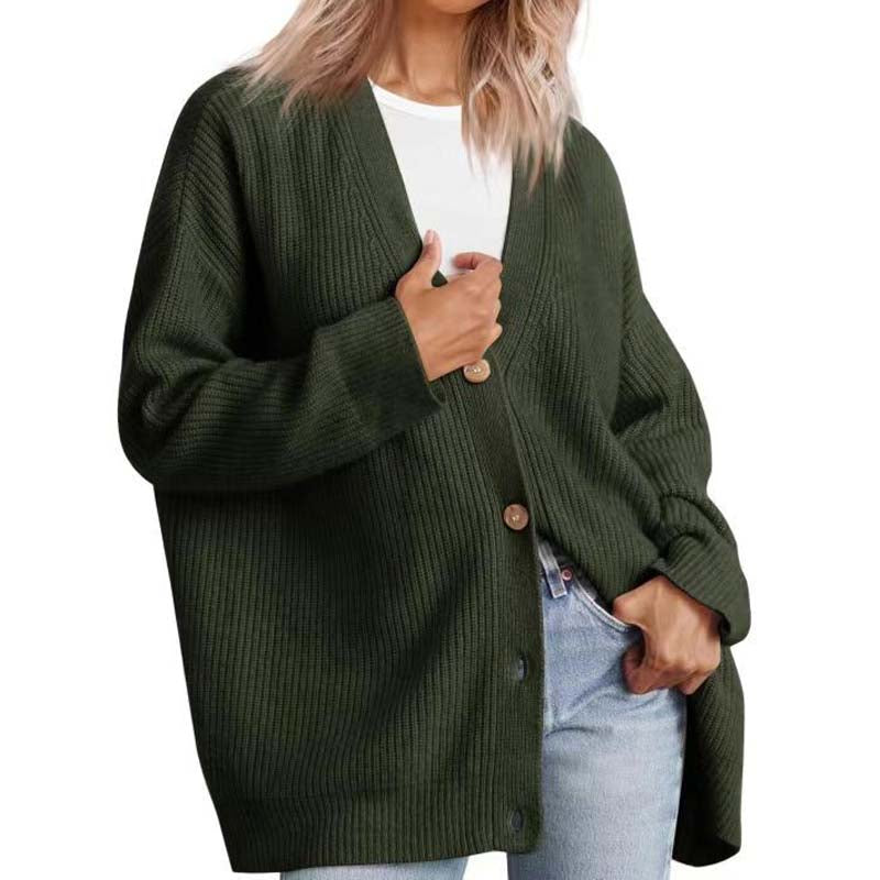 Soreya – Oversized damesvest met knoopsluiting