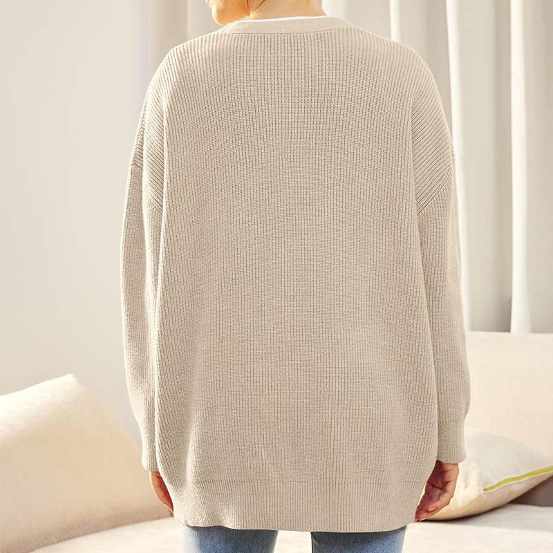 Soreya – Oversized damesvest met knoopsluiting