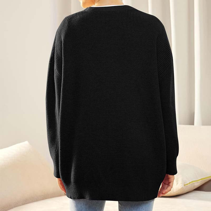 Soreya – Oversized damesvest met knoopsluiting