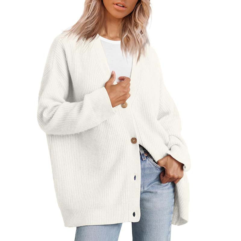Soreya – Oversized damesvest met knoopsluiting