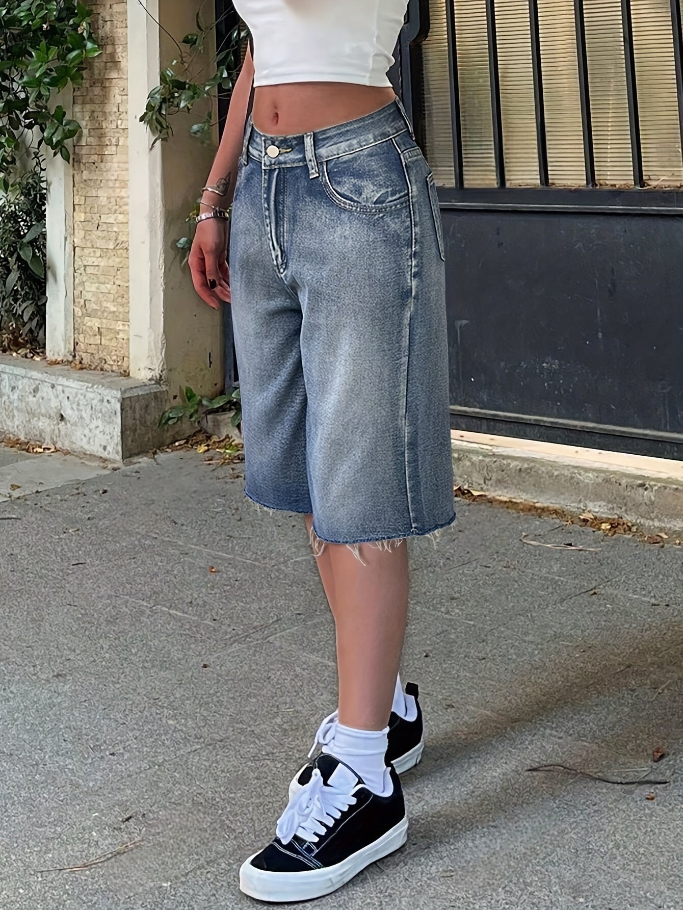 Kaia – Dames jorts met relaxed fit