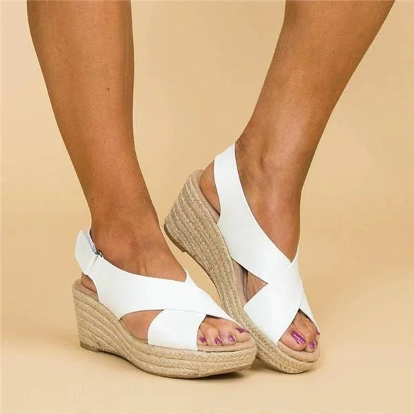 Yana – Dames sandalen met comfort wedge en elegantie
