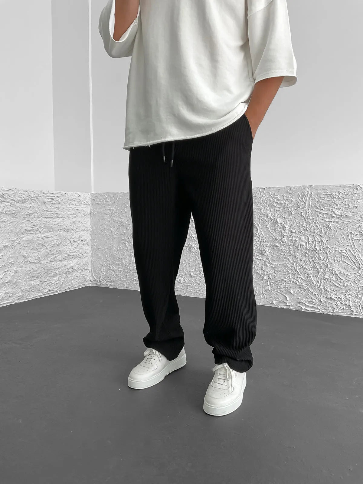 Heren Corduroy Broek | Relaxed fit met tijdloze ribstructuur