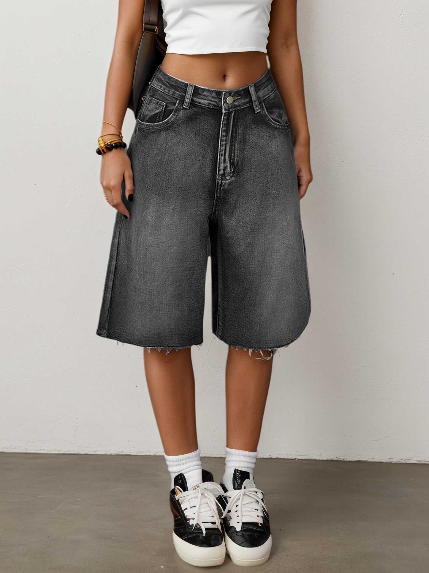 Kaia – Dames jorts met relaxed fit