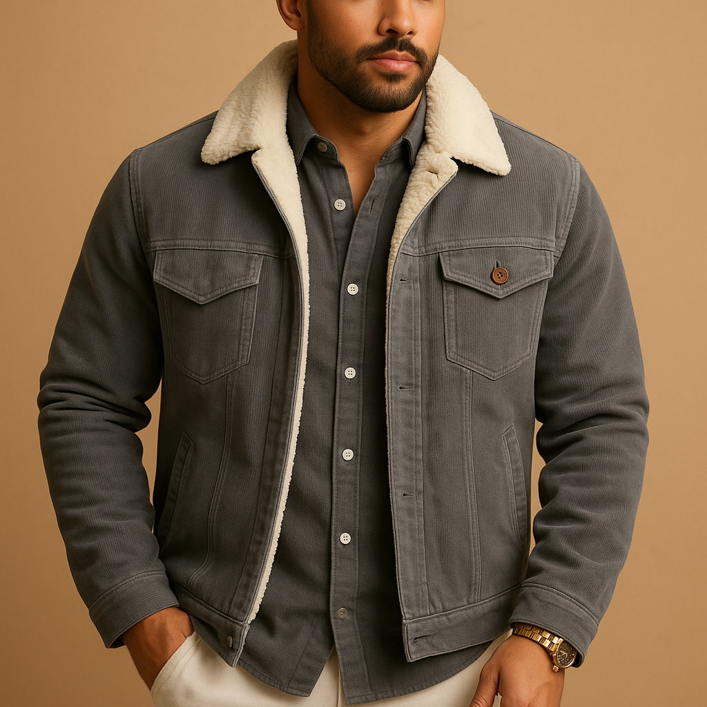 Heren Corduroy Jack | Warm en stijlvol met tijdloze elegantie