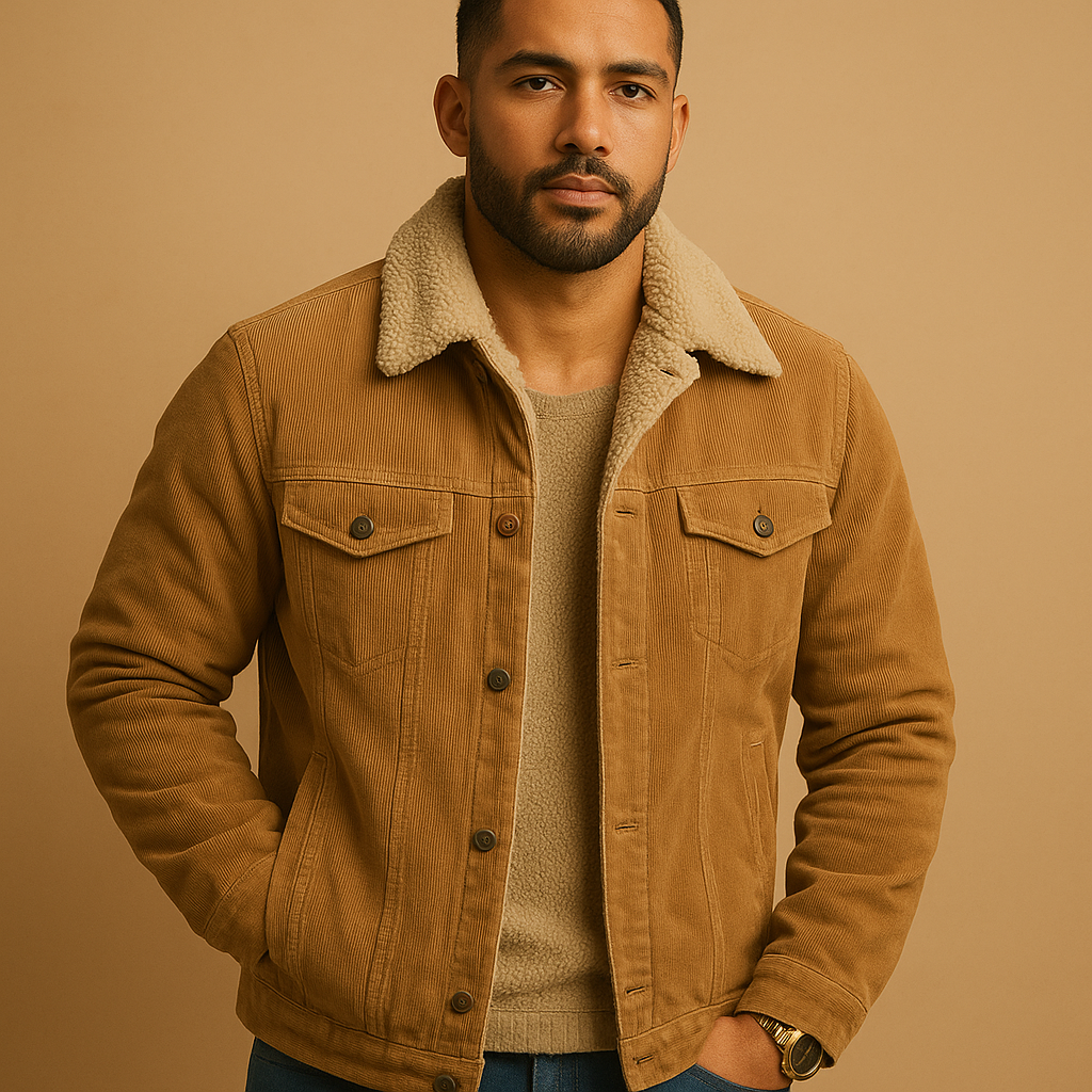 Heren Corduroy Jack | Warm en stijlvol met tijdloze elegantie