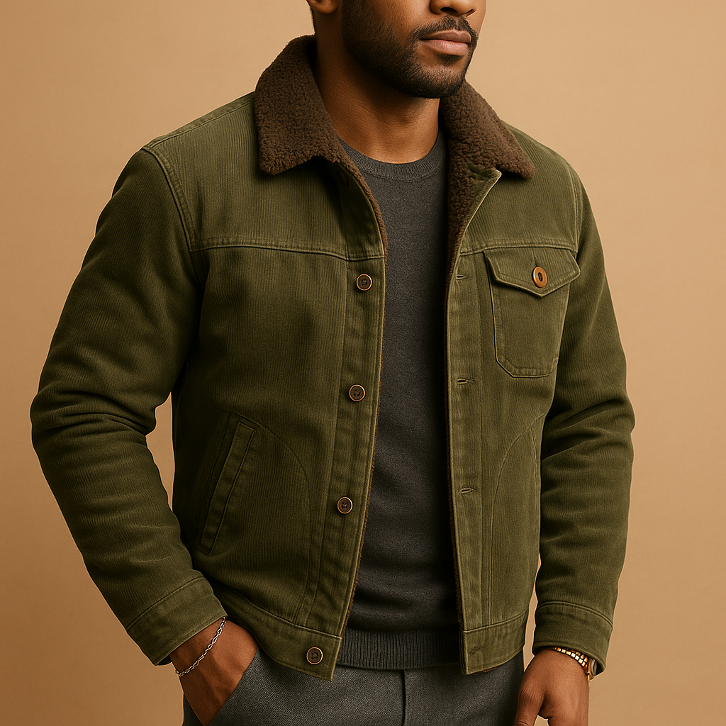 Heren Corduroy Jack | Warm en stijlvol met tijdloze elegantie
