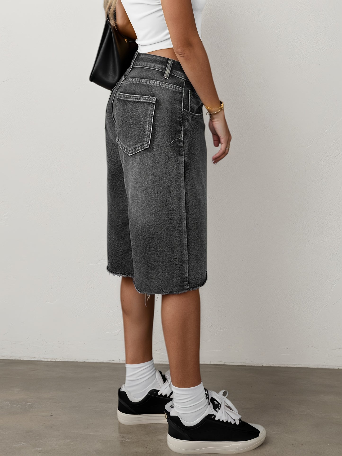Kaia – Dames jorts met relaxed fit