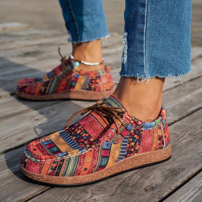 Zamira – Kleurrijke dames schoenen met unieke boho-look