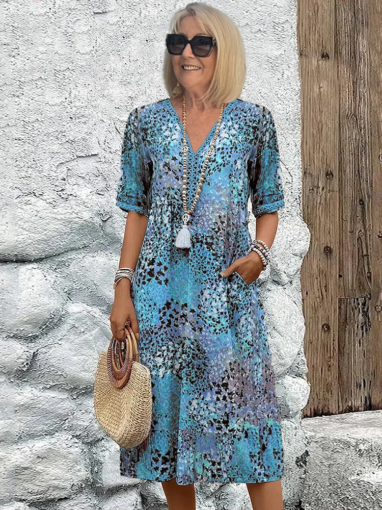 Nora – Damesjurk met moeiteloze charme