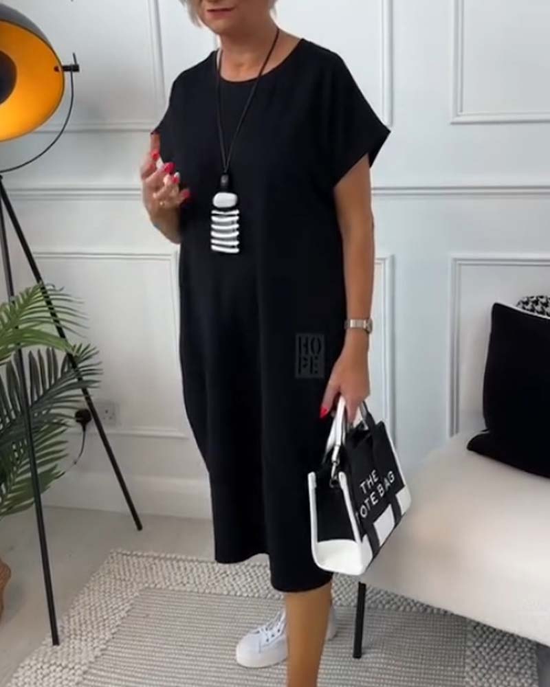Dames Casual Jurk | Comfortabel en stijlvol met speelse details