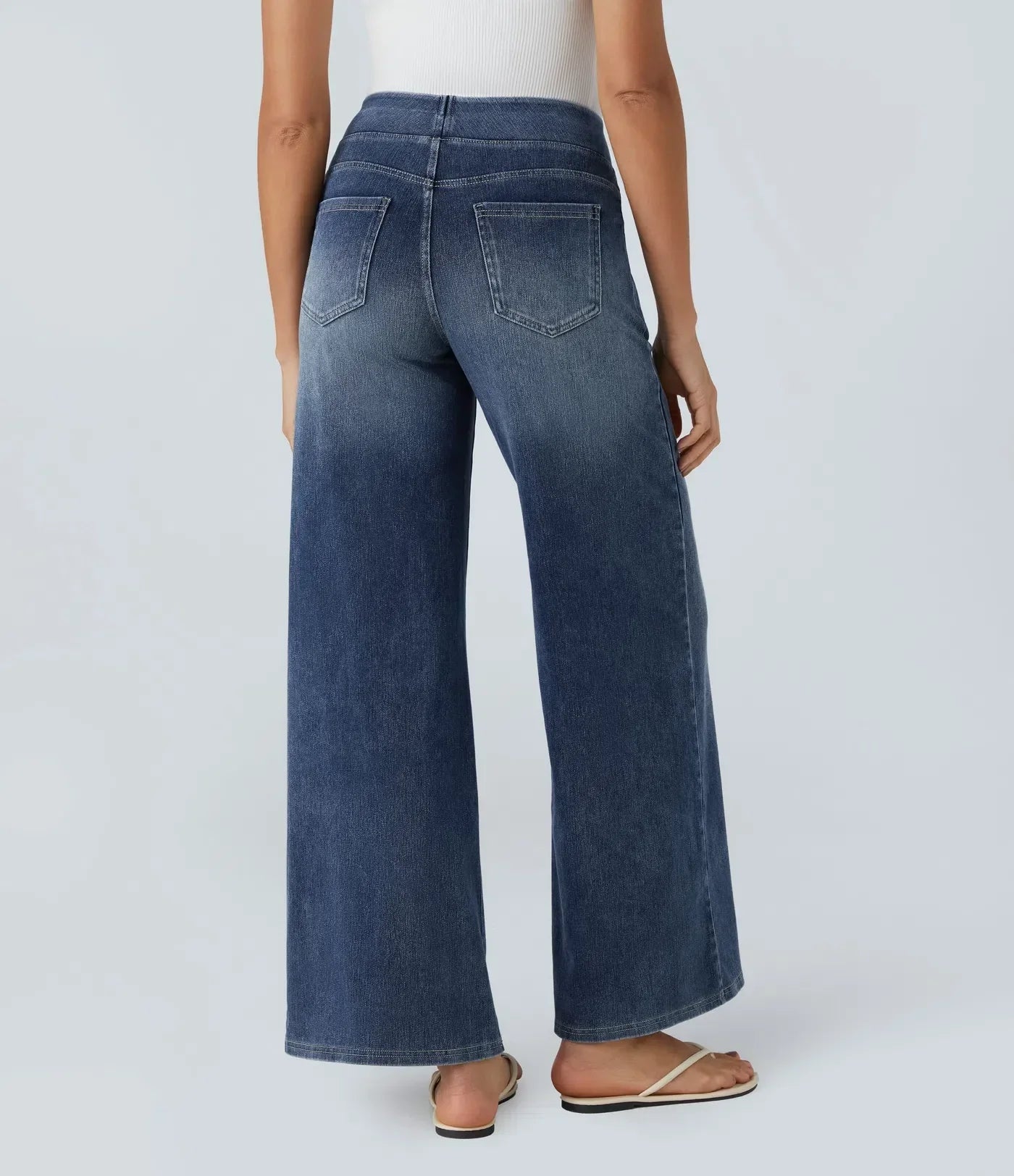 Dames High-Waist Stretch Broek | Comfortabele pasvorm met corrigerende tailleband