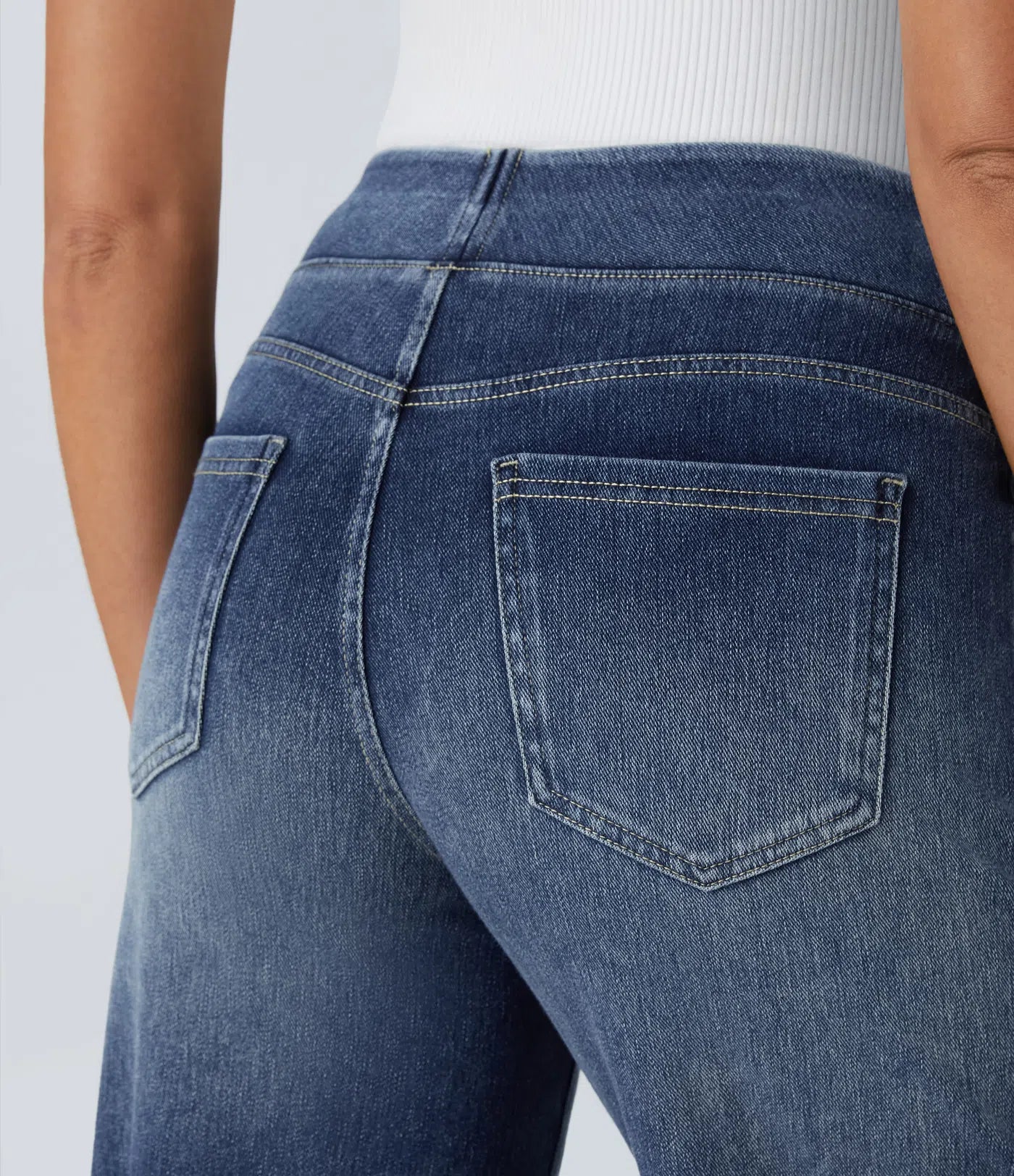 Dames High-Waist Stretch Broek | Comfortabele pasvorm met corrigerende tailleband