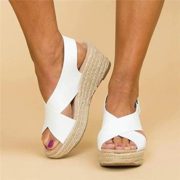 Yana – Dames sandalen met comfort wedge en elegantie