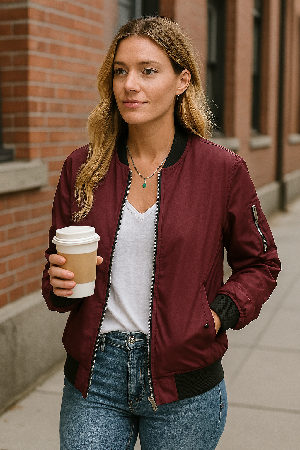 Lyra – Dames bomberjas met trendy look