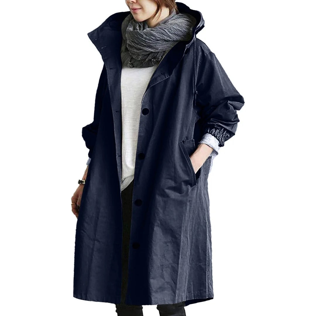 Liora – Lange dames regenjas voor elk weertype