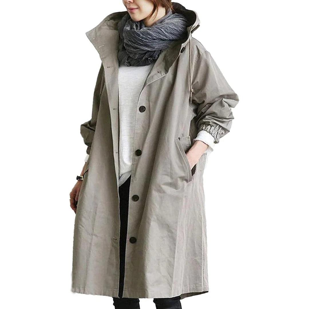 Liora – Lange dames regenjas voor elk weertype