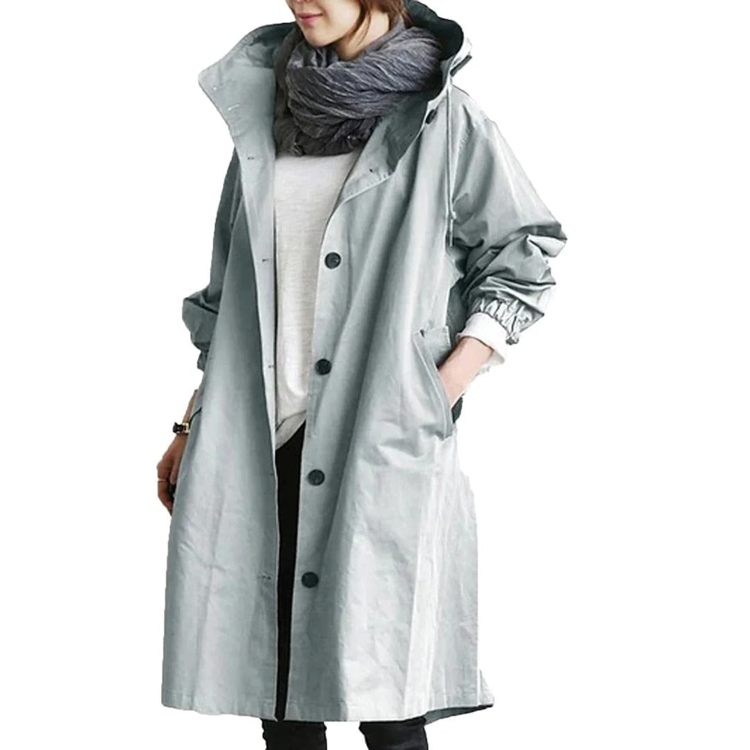 Liora – Lange dames regenjas voor elk weertype