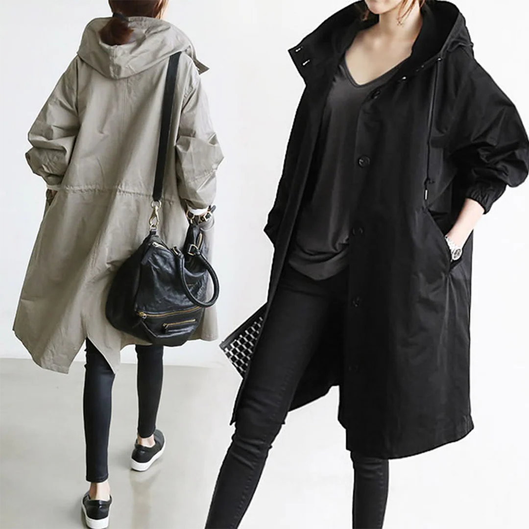 Liora – Lange dames regenjas voor elk weertype