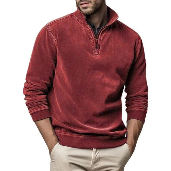 Heren Fleece Pullover | Warmte en comfort in een moderne look