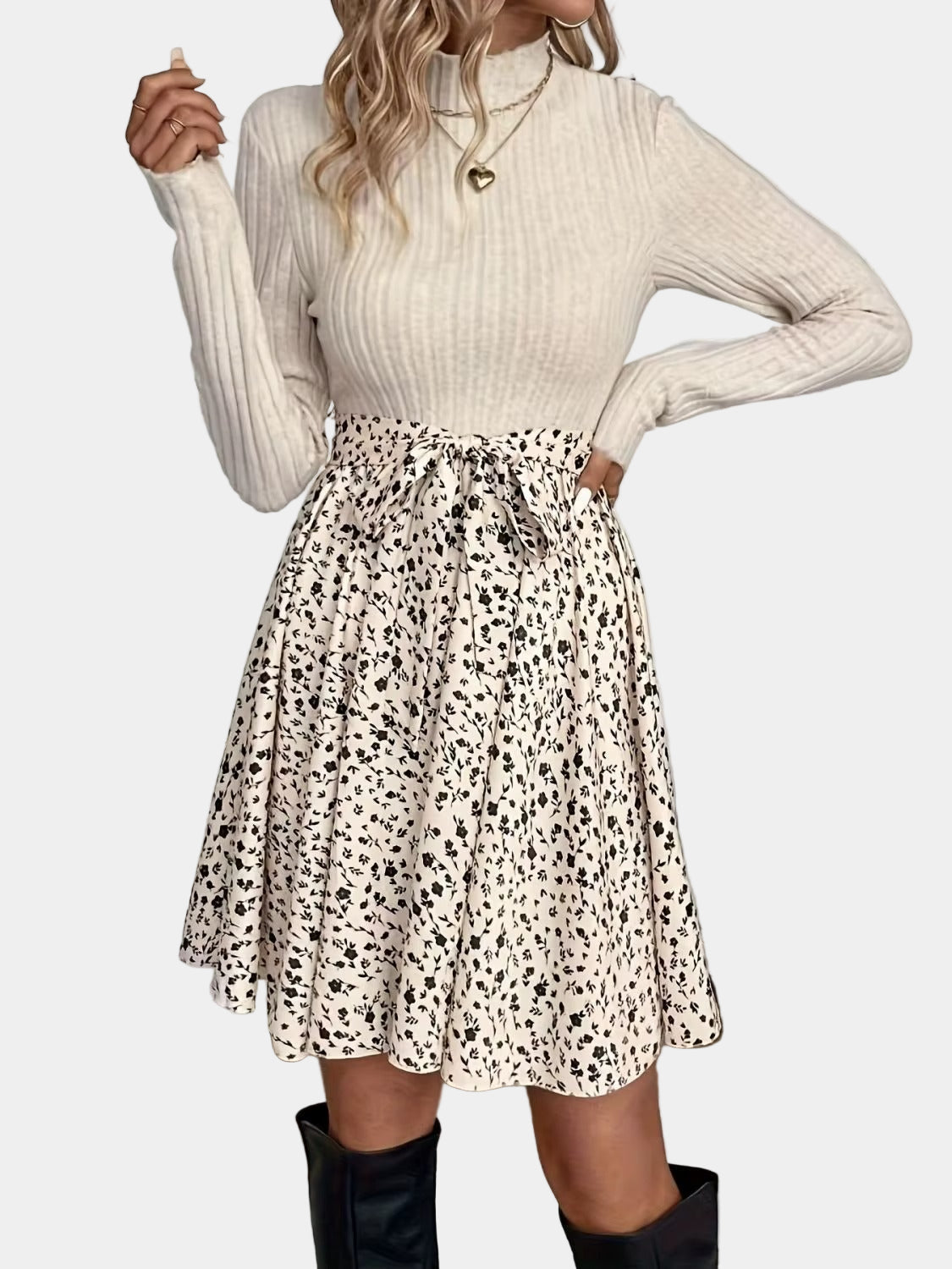 Dames Jurk met Bloemenprint | Vrouwelijke charme en moeiteloos comfort