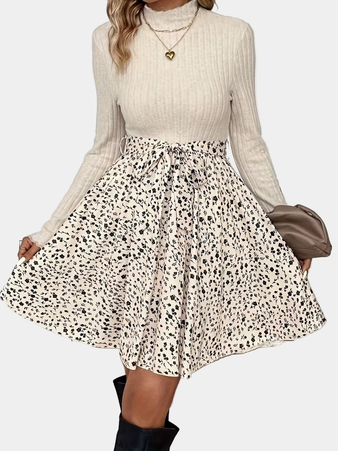 Dames Jurk met Bloemenprint | Vrouwelijke charme en moeiteloos comfort