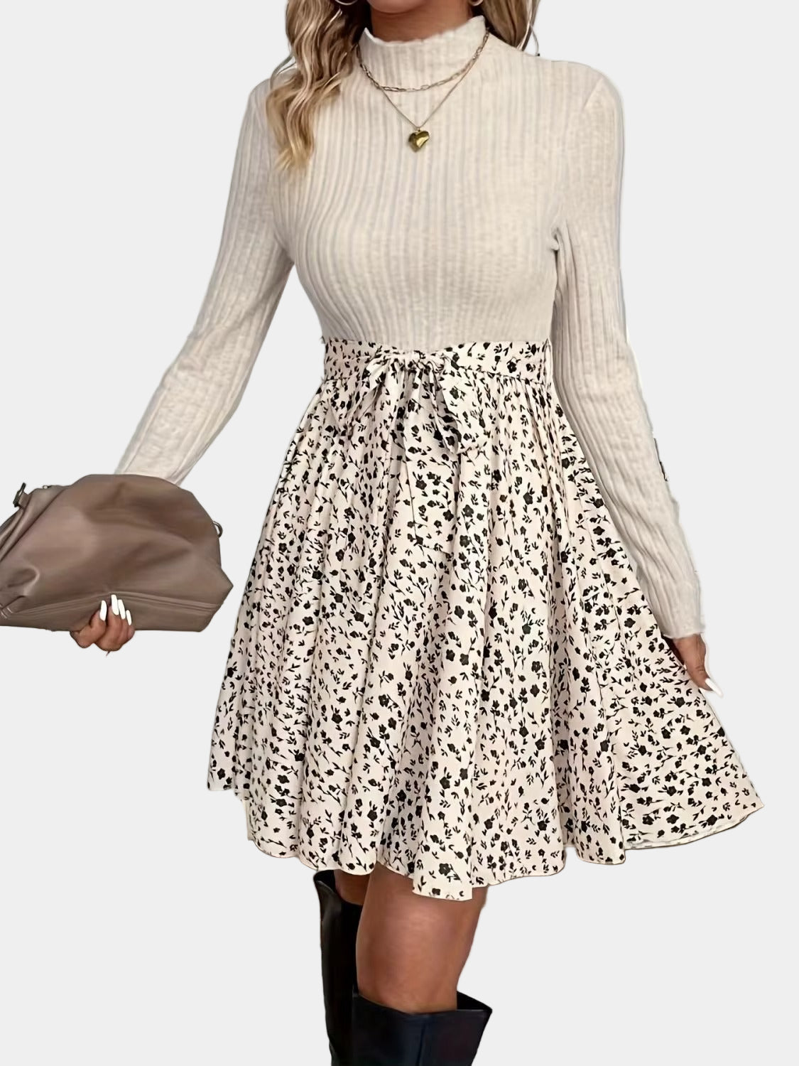 Dames Jurk met Bloemenprint | Vrouwelijke charme en moeiteloos comfort