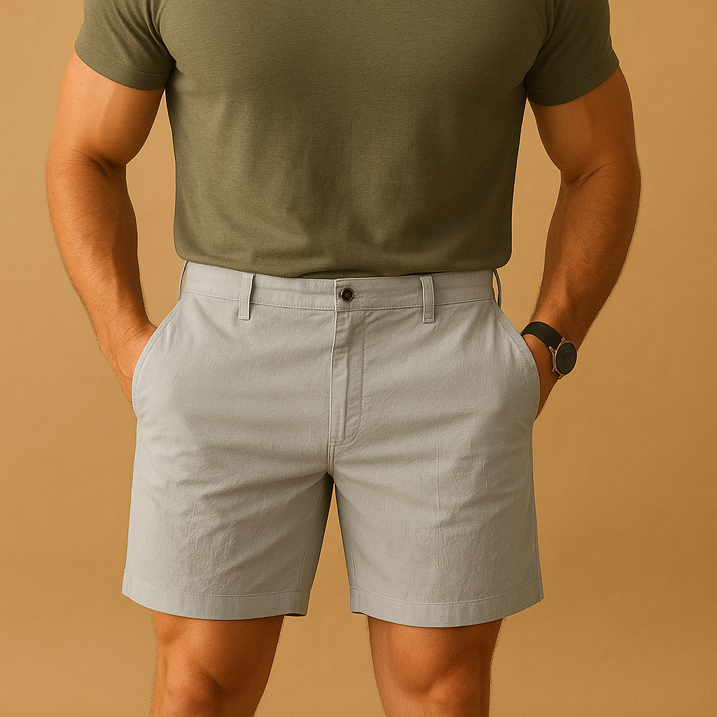 Sven – Heren short met stijlvolle zomerelegantie