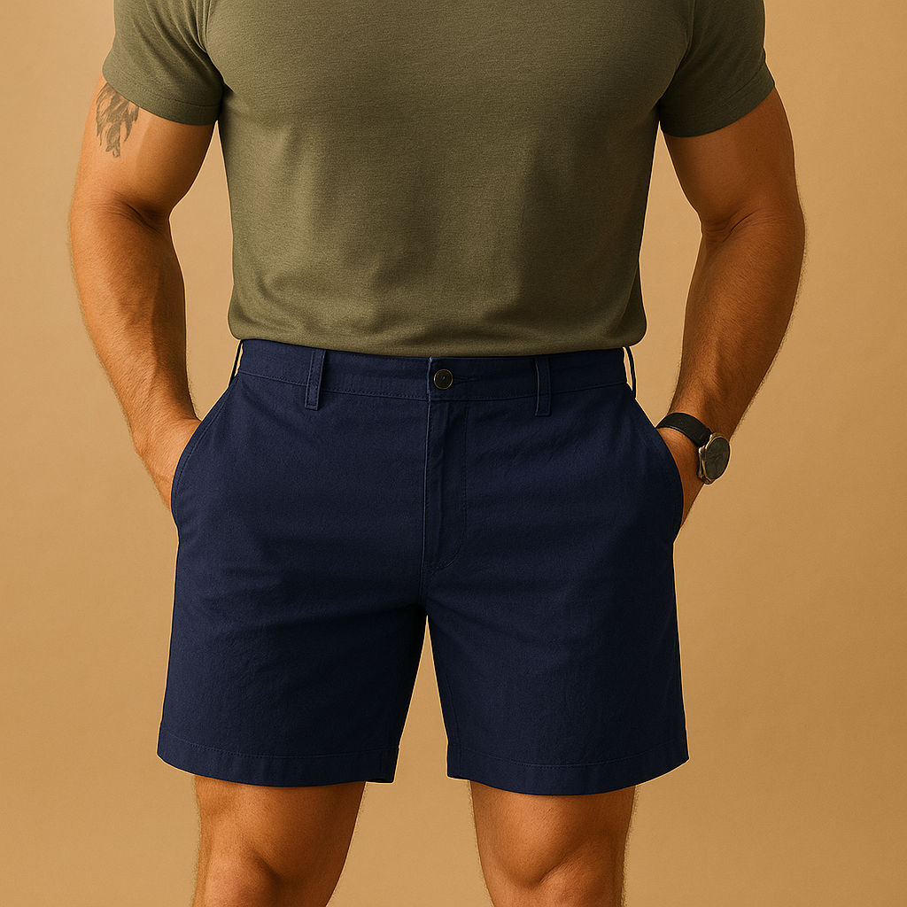 Sven – Heren short met stijlvolle zomerelegantie