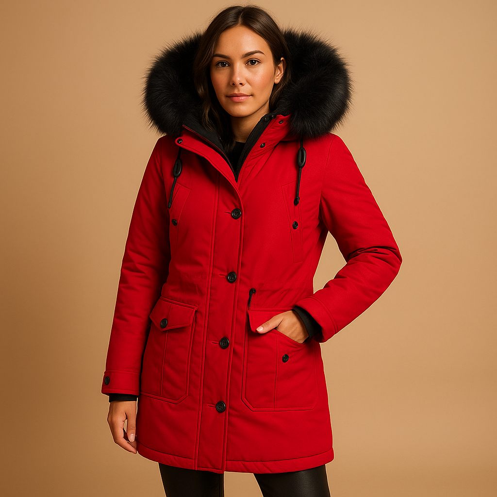 Dames Winterjas Lang | Waterafstotend en warm