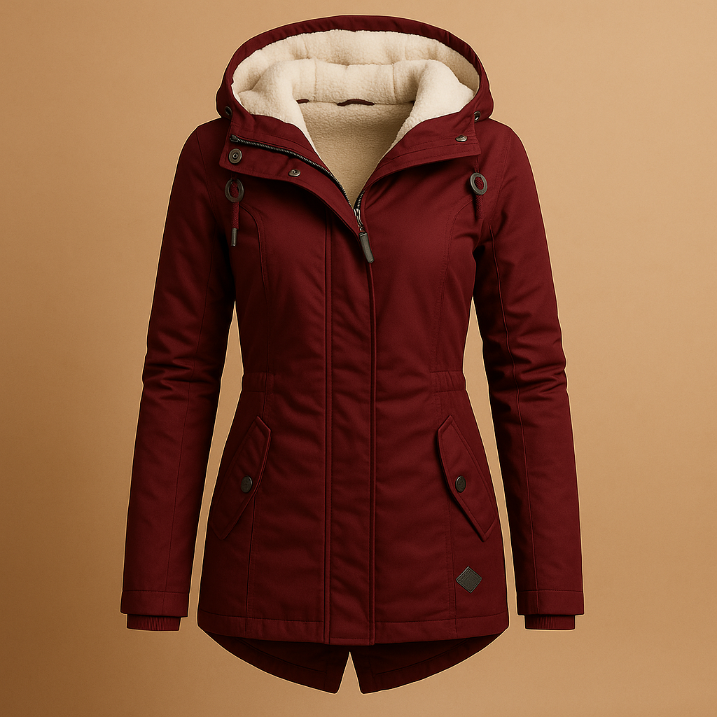 Dames Lange Winterjas | Warmte en elegantie in één