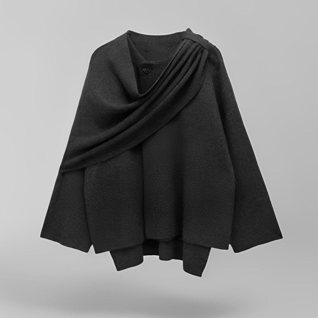 Selira – Dames sjaal jas met stijlvolle elegantie