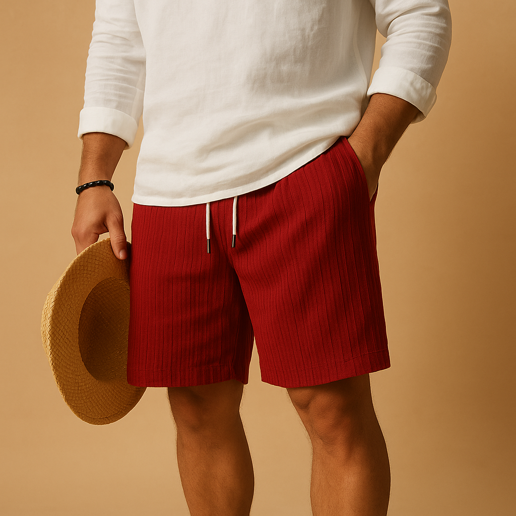 Thijs – Heren short met zomerse relaxed fit