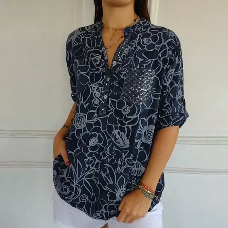 Dames Blouse | Luchtig en vrouwelijk met bloemenprint