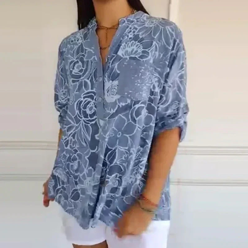 Dames Blouse | Luchtig en vrouwelijk met bloemenprint