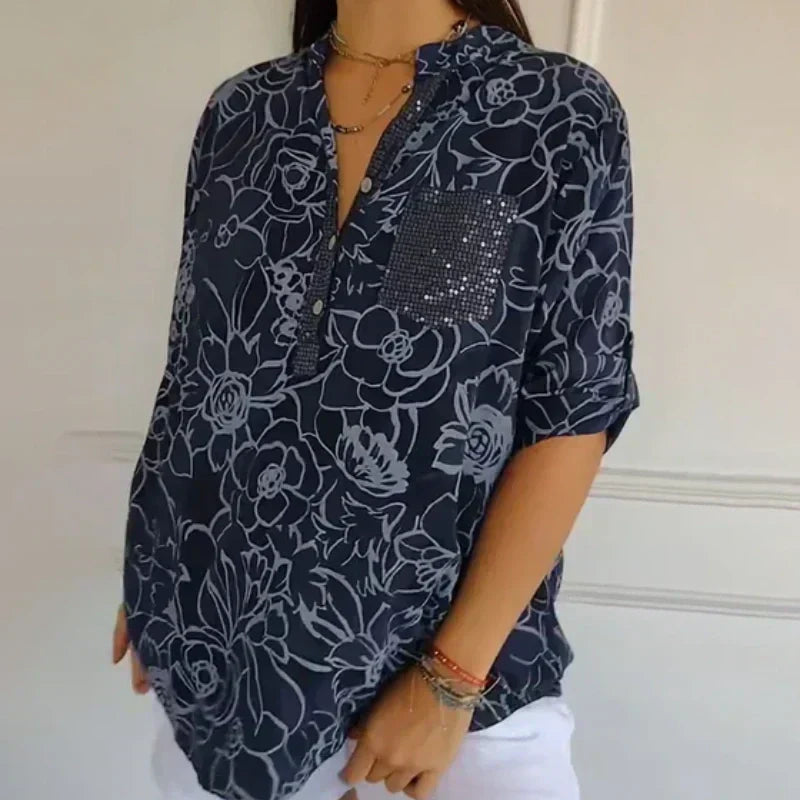 Dames Blouse | Luchtig en vrouwelijk met bloemenprint