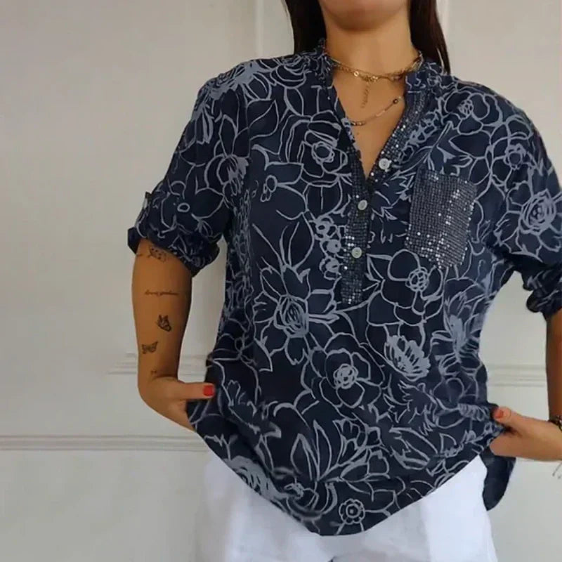 Dames Blouse | Luchtig en vrouwelijk met bloemenprint