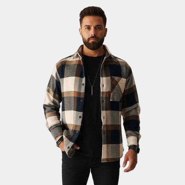 Heren Overshirt | Warm, stoer en perfect voor koude dagen