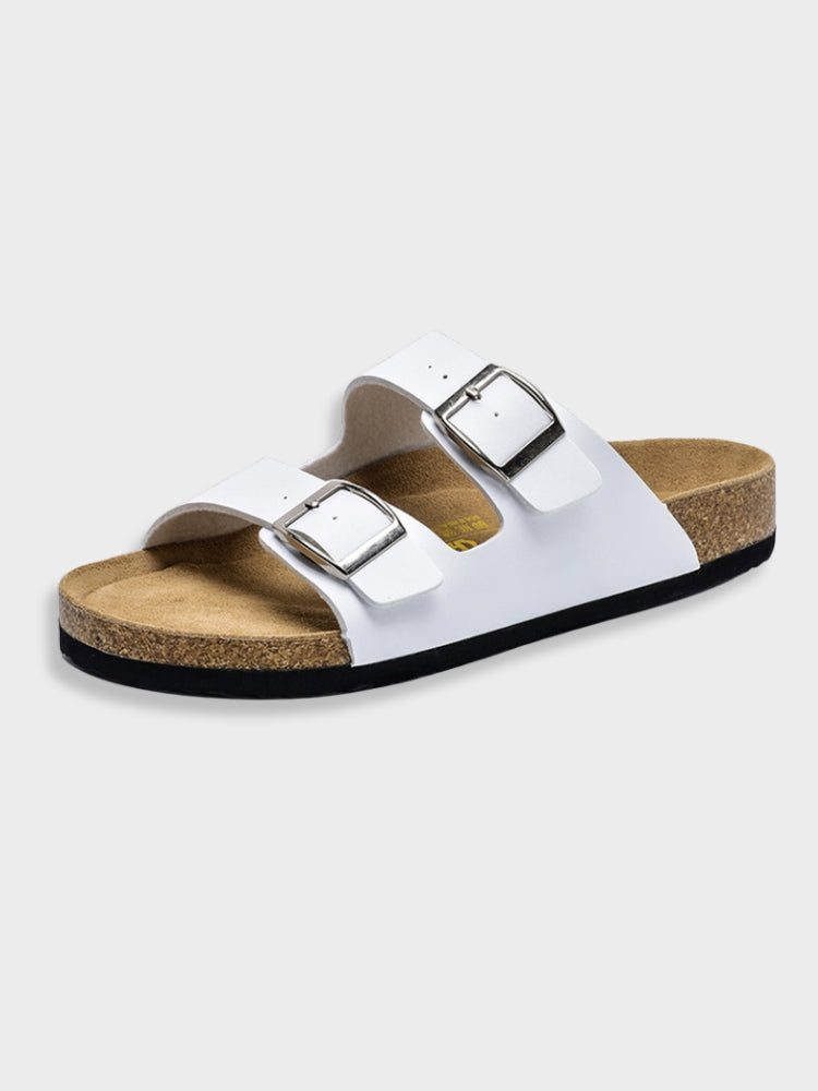 Ravi – Heren slippers met dubbele band en stijlvolle eenvoud