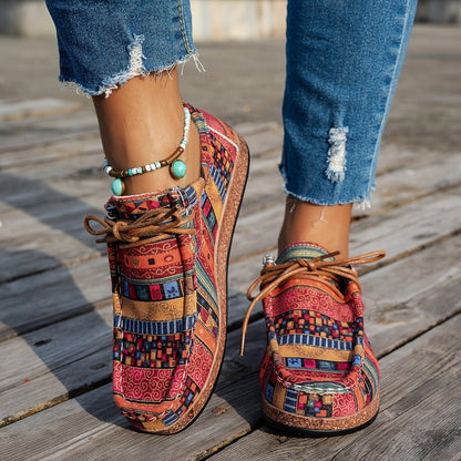 Zamira – Kleurrijke dames schoenen met unieke boho-look