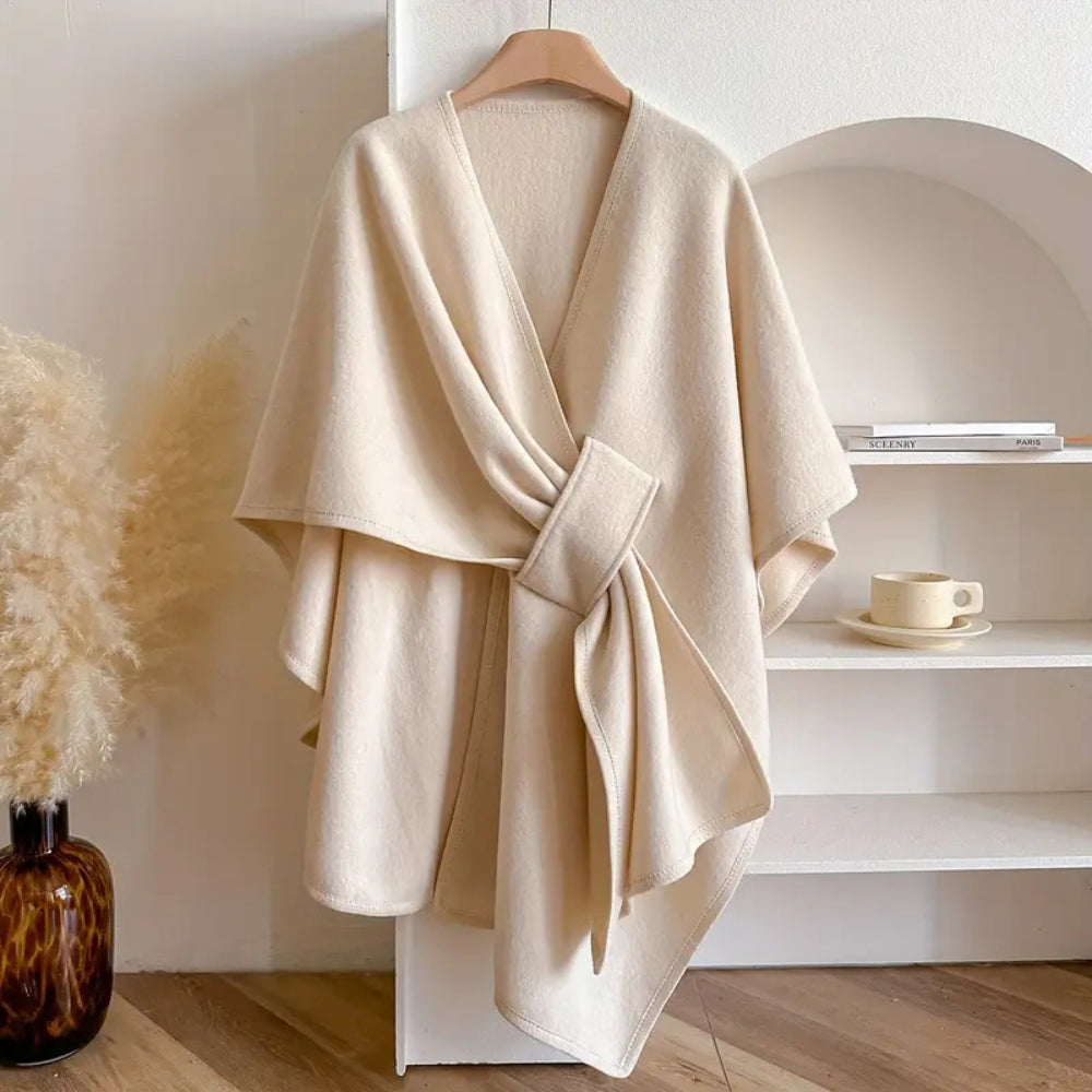 Dames Omslagmantel | Zachte elegantie en comfort in één beweging