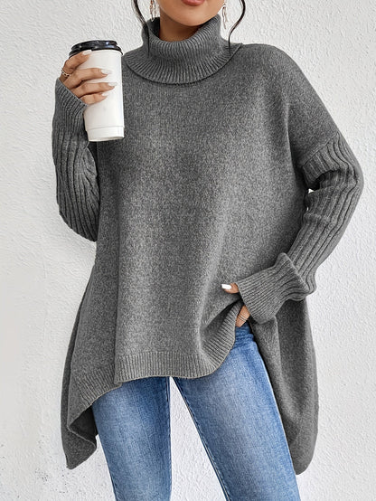 Dames Coltrui | Oversized pasvorm met turtleneck