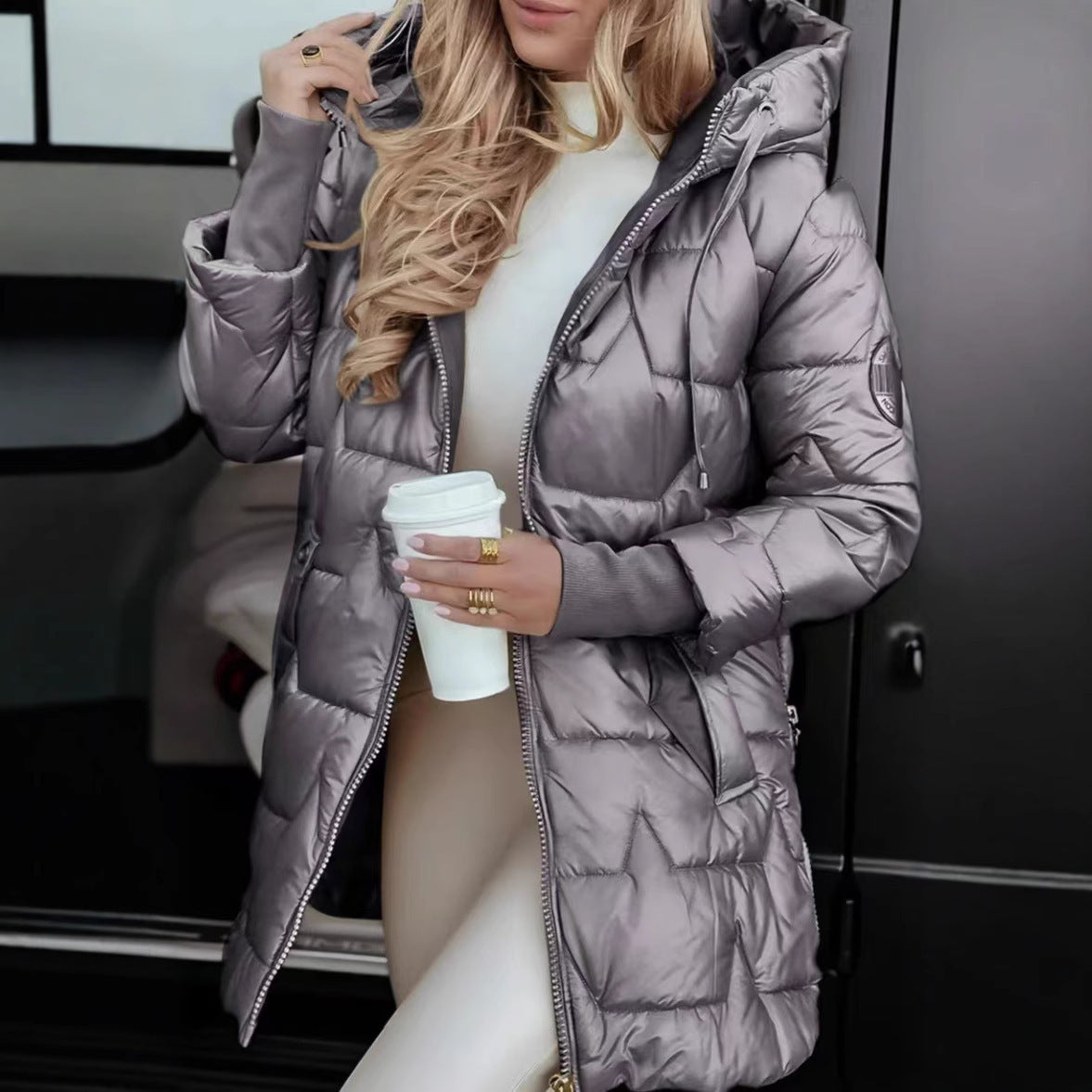 Dames Midi Puffer Jas | Warm, stijlvol en functioneel