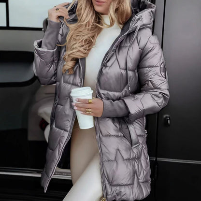 Dames Midi Puffer Jas | Warm, stijlvol en functioneel